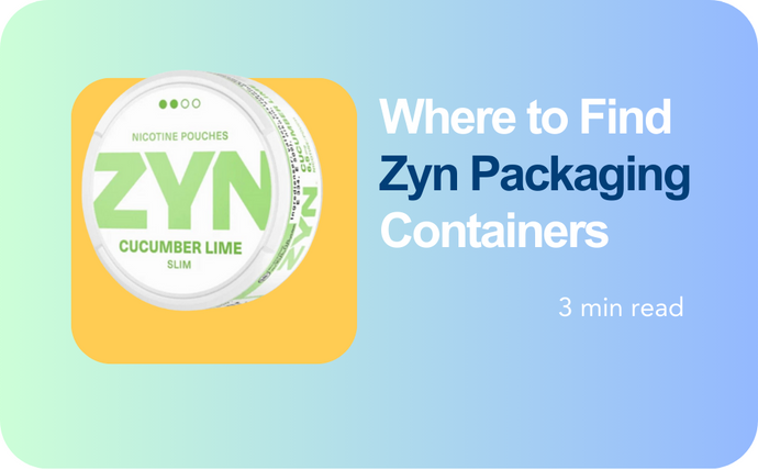 Where to Find Zyn Packaging Containers: A Guide for Quality Nicotine Pouch Containers