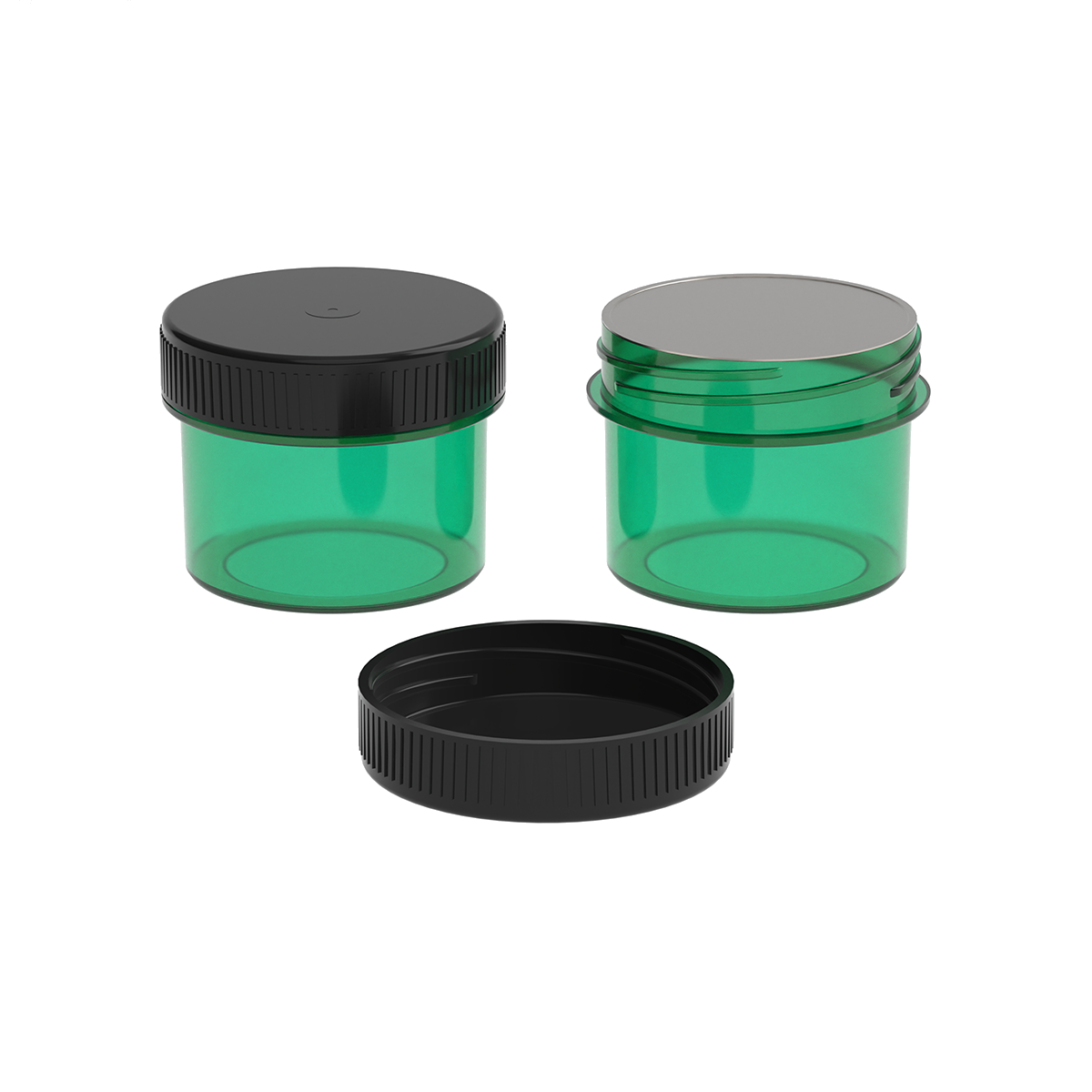 2 oz Glass Jar Pre Roll Multi Pack Bundle ( 2oz Glass Jar + Lid +