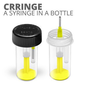 1ml Child Resistant Concentrate Syringe In A Bottle - MOQ 250,000