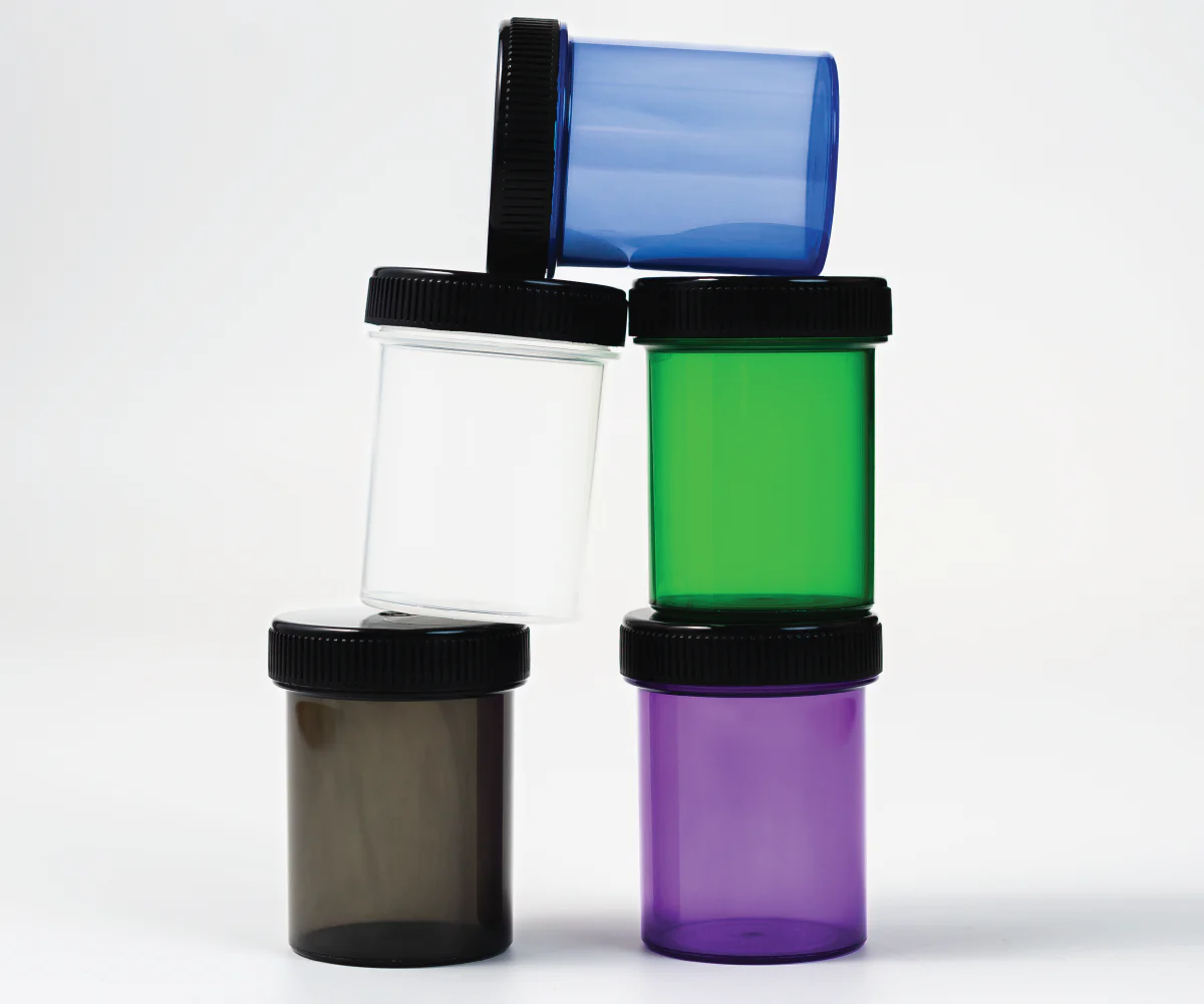 Screw-Top Threaded Jars