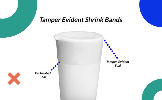 Tamper Evident Shrink Bands for Pre Roll Tubes