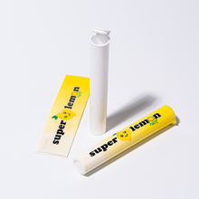 Load image into Gallery viewer, Super Lemon Haze Strain Labels and Pre Roll Tubes | Free Shipping
