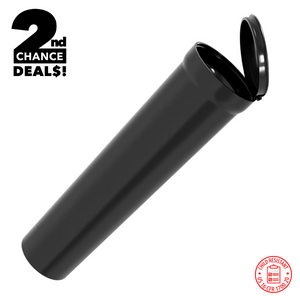 2nd Chance Deals! 114mm Child Resistant Tapered Pre-Roll Tubes (Wide) - 550 Qty.