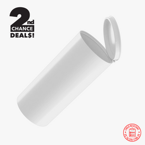 2nd Chance Deals! 13 DRAM (2 gram) Child Resistant Pop Top Bottles - 800 Qty.