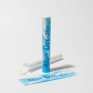 Blue Dream Strain Sleeve Labels & Pre Roll Tubes | Free Shipping