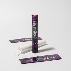 Grape Ape Strain Sleeve Labels and Pre Roll Tubes | Free Shipping