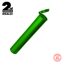 Load image into Gallery viewer, 2nd Chance Deals! 98mm Child Resistant Pop Top Pre-Roll Tubes (.688&quot;) - 1500 Qty. | IN STOCK | READY TO SHIP
