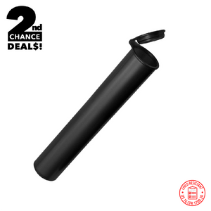 2nd Chance Deals! 98mm Child Resistant Pop Top Pre-Roll Tubes (.688") - 1500 Qty. | IN STOCK | READY TO SHIP