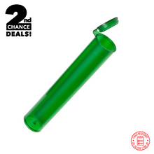 Load image into Gallery viewer, 2nd Chance Deals! 98mm Child Resistant Pop Top Pre-Roll Tubes (.688&quot;) - 1500 Qty. | IN STOCK | READY TO SHIP
