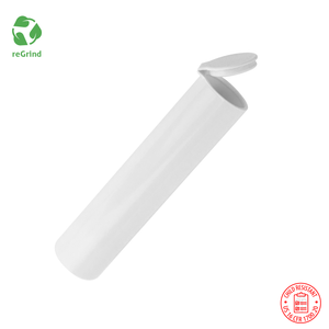 Recycled Plastic 90mmPR-W Pre Roll Tubes - Child Resistant