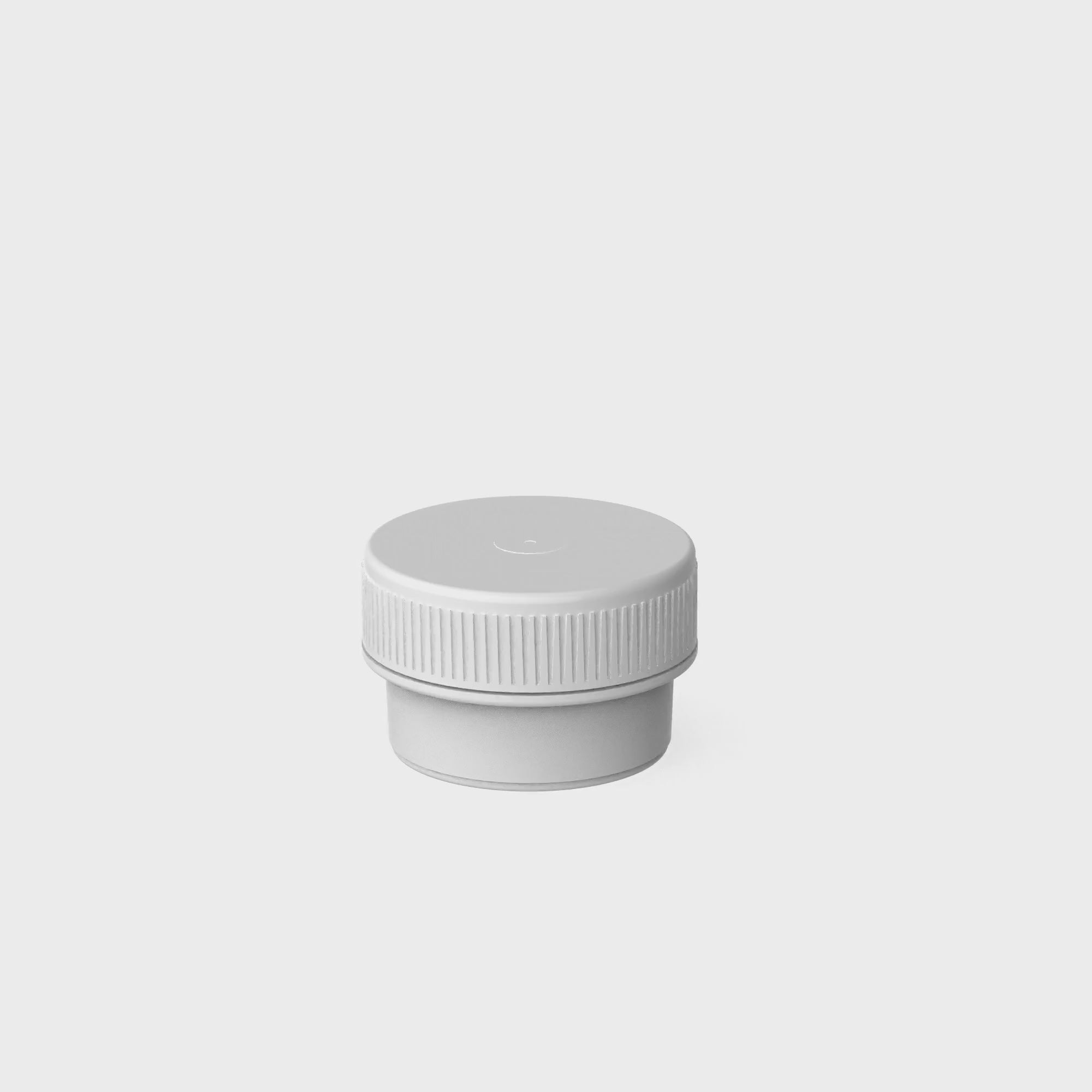 7ml Plant-Based Jar and Cap White - 2500 Qty.