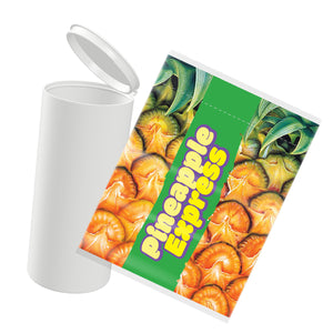 Pineapple Express Strain Labels & Pre Roll Tubes | Free Shipping