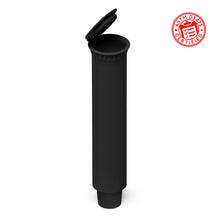 Load image into Gallery viewer, 109mm pre roll doob tubes and j-tubes opaque black taper
