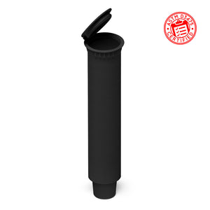 109mm pre roll doob tubes and j-tubes opaque black taper