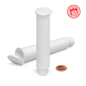 109mm pre roll doob tubes and j-tubes opaque white