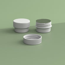 Load image into Gallery viewer, 7ml Plant-Based Jar and Cap White - 2500 Qty.
