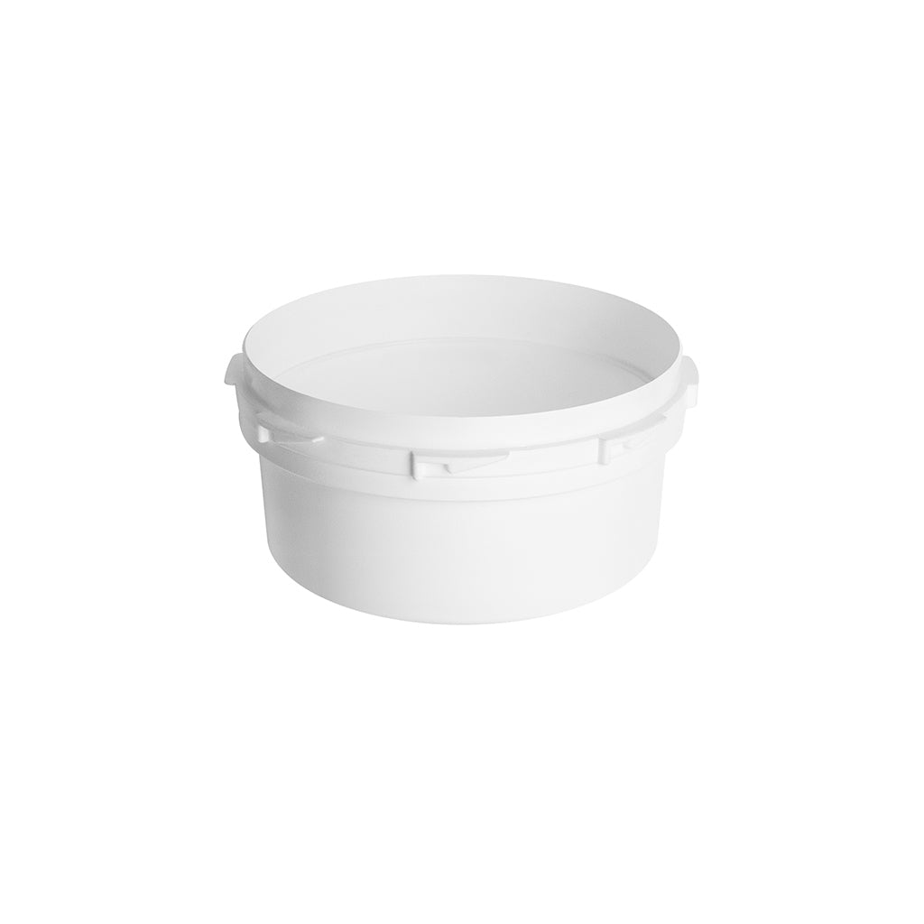 5oz (40 Dram) Plastic Container with Clear Lid - MOQ 250,000