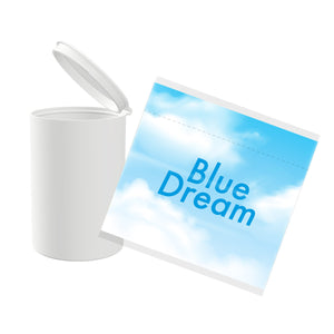 Blue Dream Strain Sleeve Labels & Pre Roll Tubes | Free Shipping