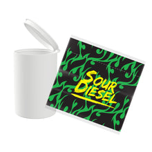 Load image into Gallery viewer, Sour Diesel Strain Sleeve Labels &amp; Pre Roll Tubes | Free Shipping
