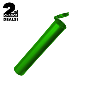 2nd Chance Deals! 98mm Child Resistant Pop Top Pre-Roll Tubes (.688") - 1500 Qty. | IN STOCK | READY TO SHIP