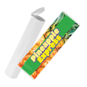 Pineapple Express Strain Labels & Pre Roll Tubes | Free Shipping