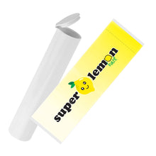 Load image into Gallery viewer, Super Lemon Haze Strain Labels and Pre Roll Tubes | Free Shipping
