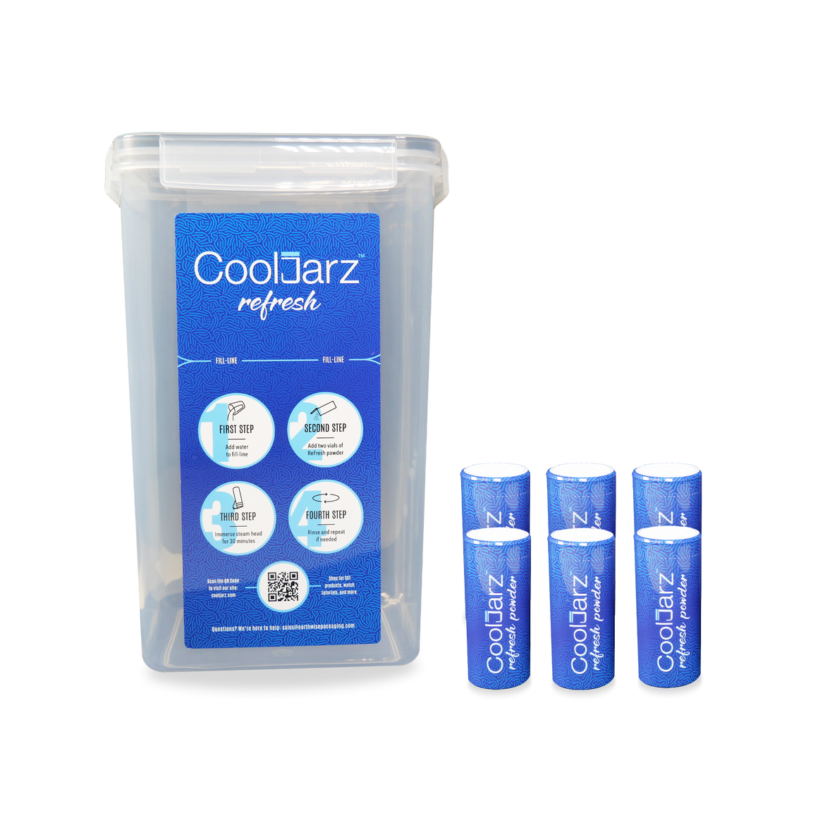 Refresh Kit - CoolJarz™ SST Steam Head Cleaning System